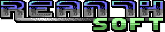 Reanth Soft logo, C64 version.